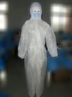 Ropa protectora del traje plástico disponible médico del Biohazard con la capilla proveedor