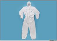 protección blanca completa de la enfermedad infecciosa del traje protector de la sustancia química peligrosa médica proveedor