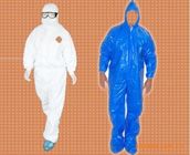 Resistente biológico químico del Ppe de la seguridad del traje lleno de una pieza del cuerpo proveedor