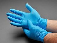 Cuenta disponible médica de los guantes 100 del nitrilo del apretón firme a granel en existencia proveedor