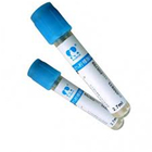 El tubo superior azul claro  del gel del suero de las pruebas de la flebotomía embotella proveedor