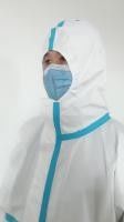 Ropa protectora disponible médica llena microporosa del traje protector del cuerpo proveedor