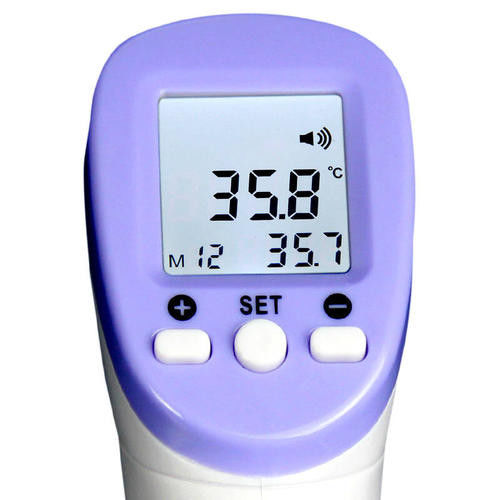 Barato no entre en contacto con el termómetro infrarrojo de la frente clínica de Digitaces proveedor