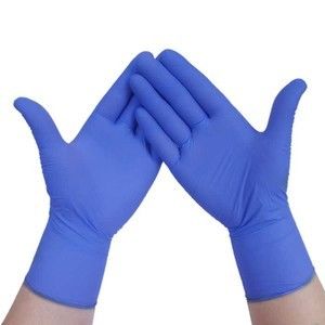 Alergia anti del apretón de los guantes multiusos disponibles firmes biodegradables del nitrilo 100 paquetes proveedor