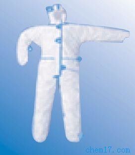 Traje ácido protector de Chem del Biohazard médico de la ropa protectora bio con la capilla proveedor