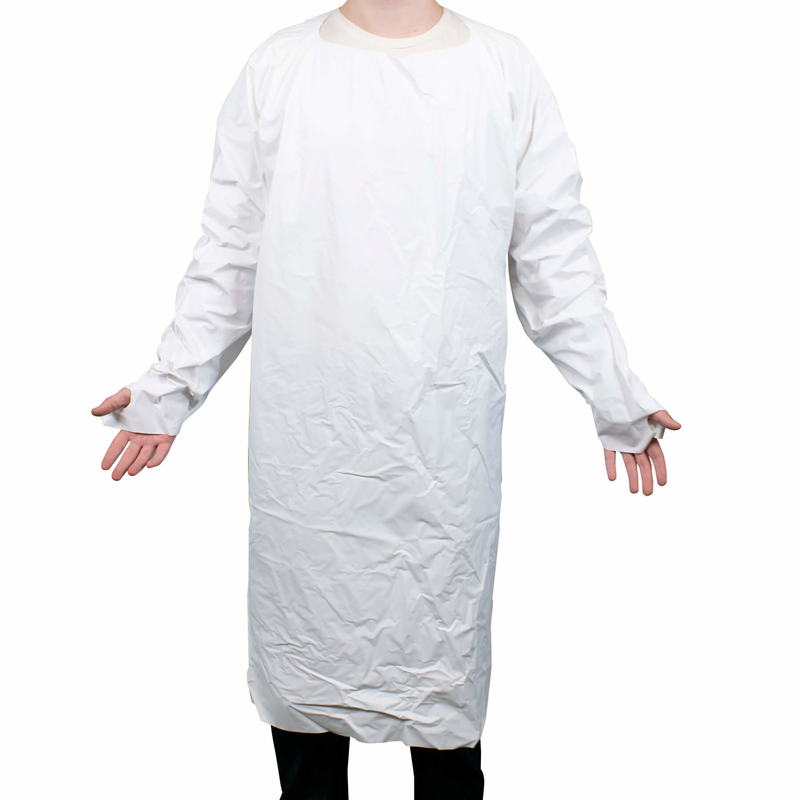 Vestido médico no estéril del Ppe del aislamiento a prueba de polvo del G/M en venta proveedor