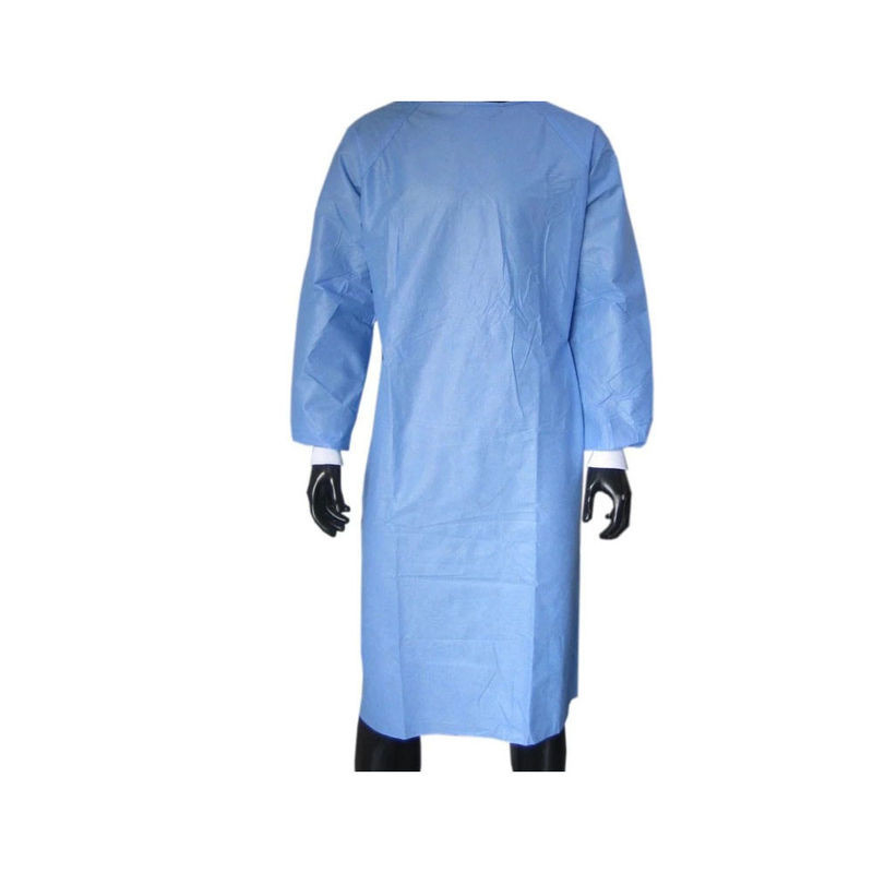 Vestido quirúrgico disponible protector impermeable del SMS en línea respirable proveedor