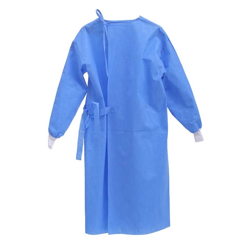 Vestido quirúrgico disponible azul del Ppe de la cirugía del hospital del tamaño extra grande en existencia proveedor